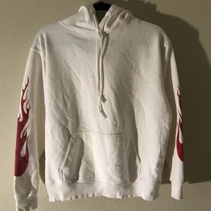 brandy melville flame hoodie